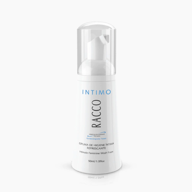 Espuma de Higiene Íntima Refrescante Intimo Racco, 50ml