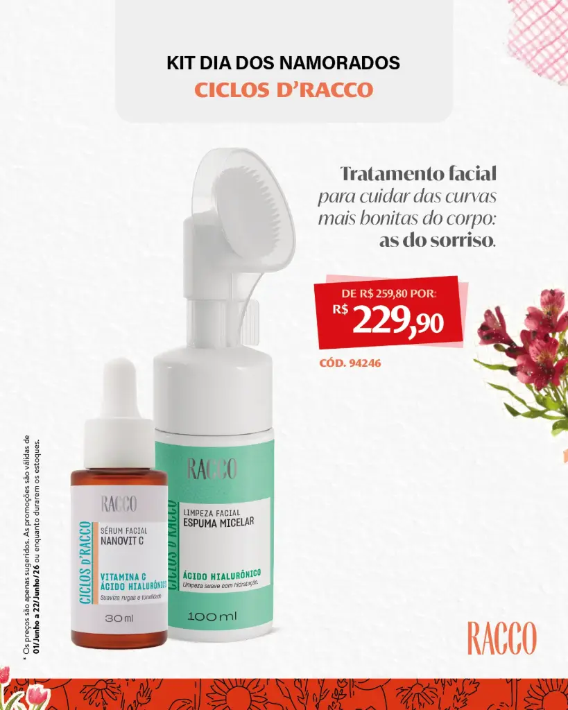 Kit Dia dos Namorados Ciclos D’ Racco