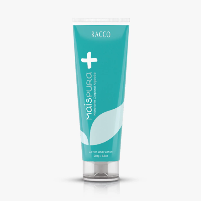 Hidratante Corporal Algodão Mais Pura Racco, 250g