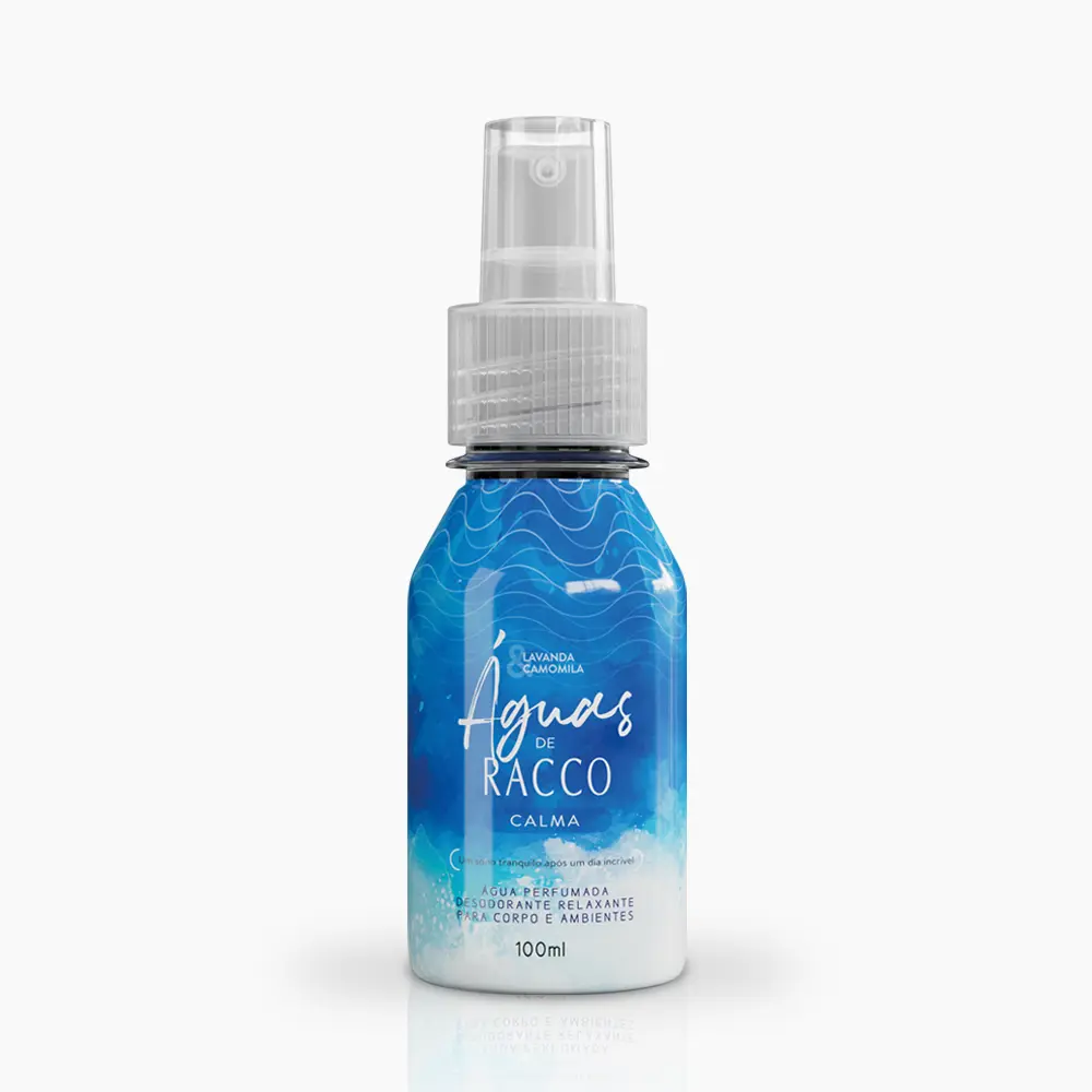 Água Perfumada Desodorante Relaxante para Corpo e Ambientes - Lavanda & Camomila, 100ml