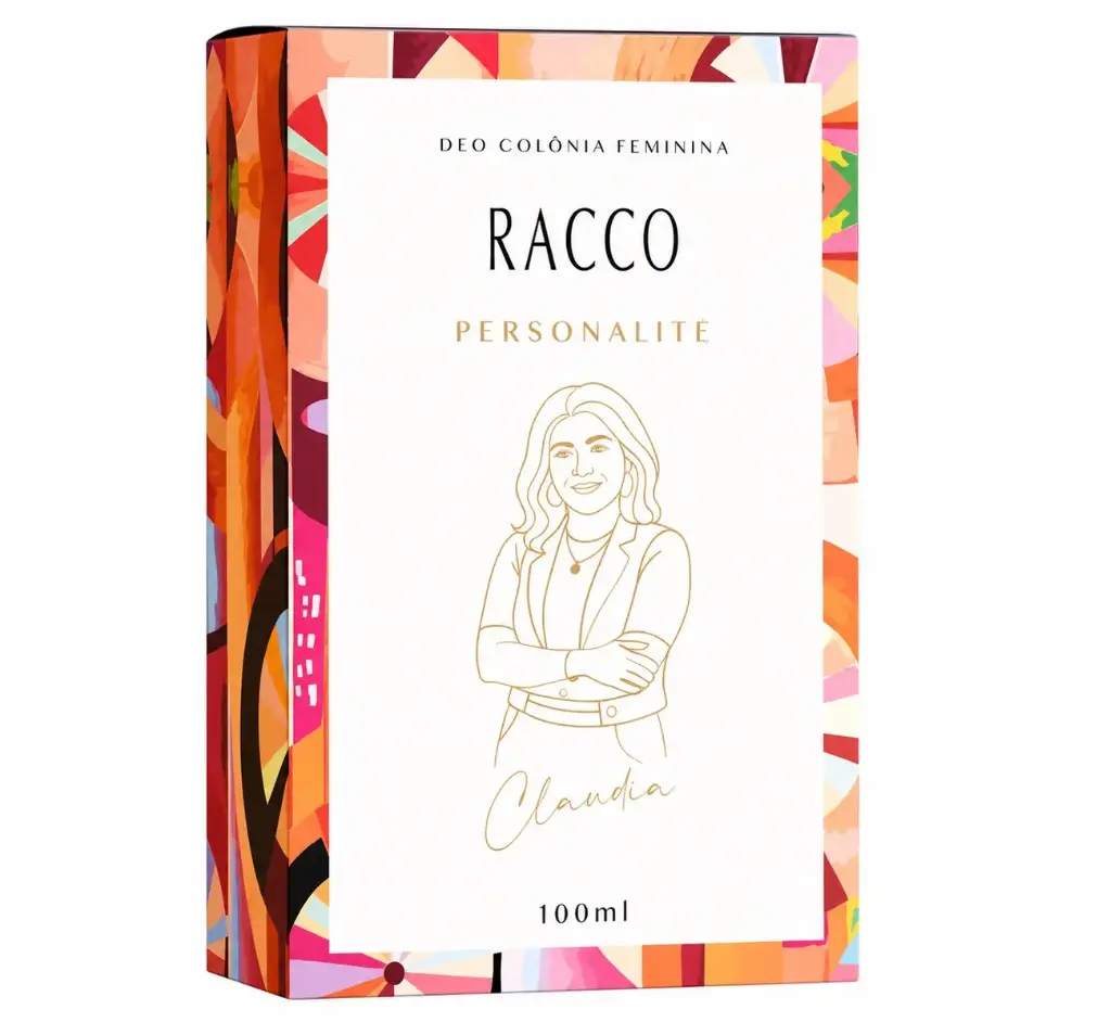 Deo Colônia Feminina Personalité Racco - Claudia, 100ml