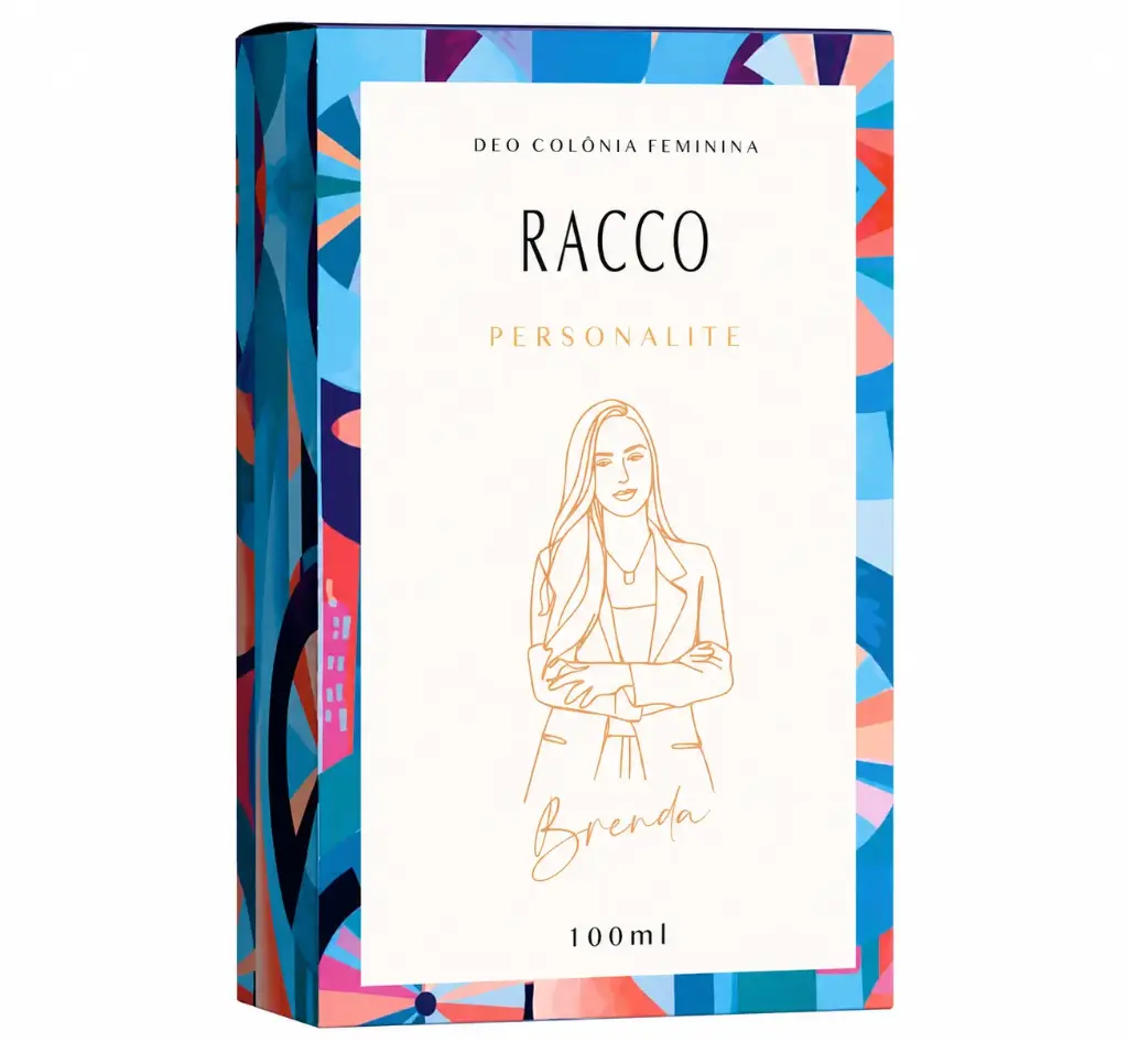 Deo Colônia Feminina Personalite Racco - Brenda, 100ml 