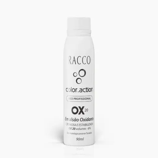 [1985] Emulsão Oxidante 20 Volumes Color.Action Racco, 90ml 